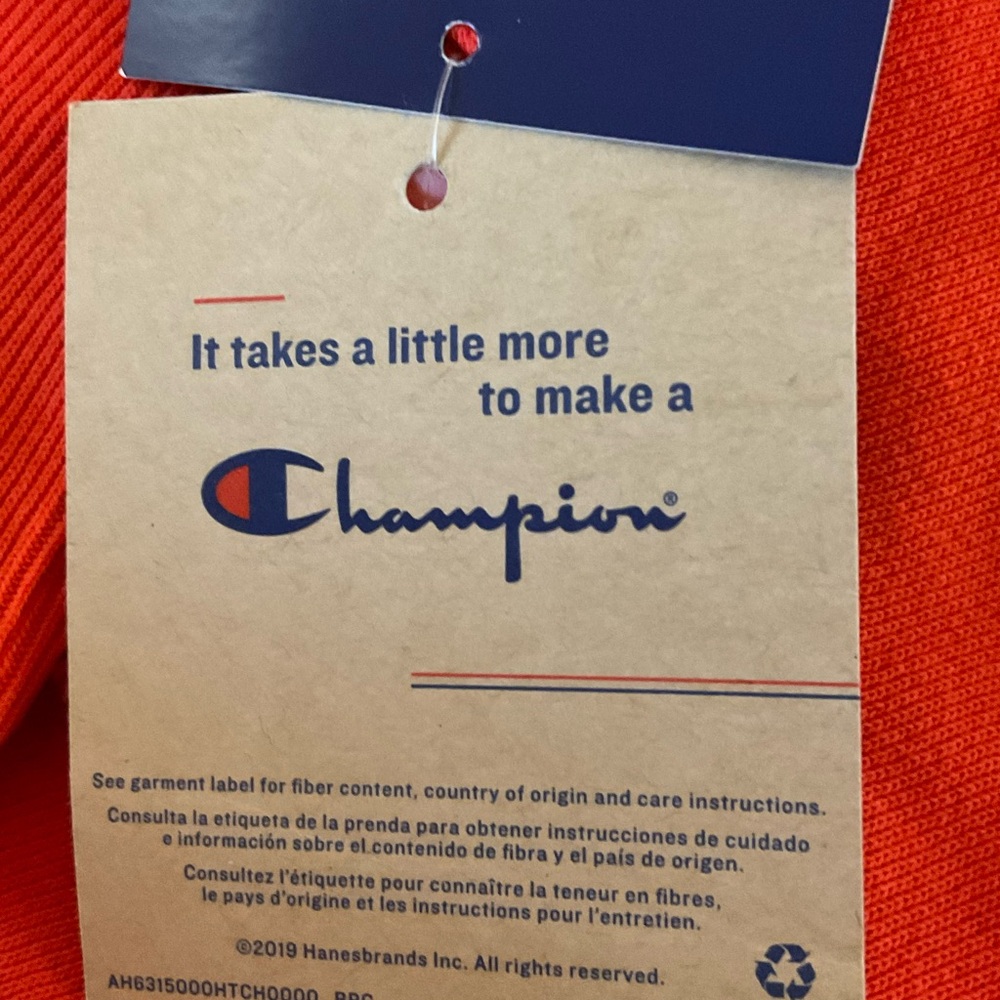 Champion NWT reverse weave hoodie - Picture 5 of 6